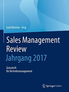 portada Sales Management Review - Jahrgang 2017: Zeitschrift für Vertriebsmanagement (en Alemán)