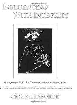 portada Influencing With Integrity: Management Skills for Communication and Negotiation (in English)