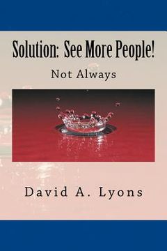 portada Solution: See More People: Not Always (en Inglés)