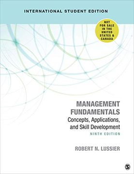 portada Management Fundamentals - International Student Edition: Concepts, Applications, and Skill Development (in English)