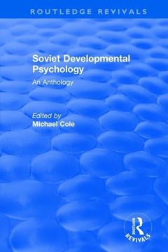 portada Revival: Soviet Developmental Psychology: An Anthology (1977) (in English)