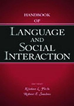 portada handbook of language and social interaction (en Inglés)