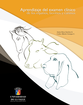 portada Aprendizaje Del Examen Clínico De Los Equinos, Bovinos Y Caninos