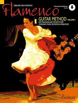 portada Flamenco Guitar Method - for Teaching and Private Study - Standard Music Notation & Tablature - Guitar Sheet Music - Schott Music (ed 9394D): For Teaching and Private Study  Guitar