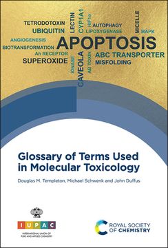 portada Glossary of Terms Used in Molecular Toxicology (in English)