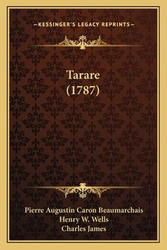 portada Tarare (1787) (en Francés)