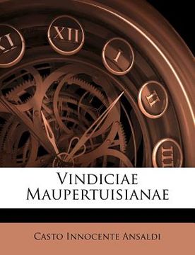 portada Vindiciae Maupertuisianae (in Latin)