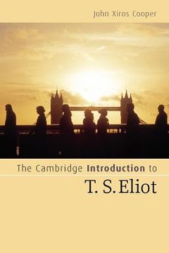 portada Cambridge Introductions to Literature First Batch set 10 Volume Paperback Set: The Cambridge Introduction to t. Se Eliot Paperback (in English)