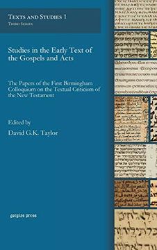 portada Studies in the Early Text of the Gospels and Acts (Text and Studies) (en Inglés)
