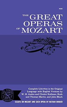 portada The Great Operas of Mozart (in English)