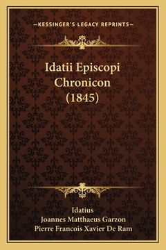 portada Idatii Episcopi Chronicon (1845) (en Latin)