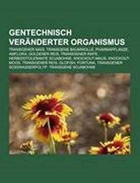 portada Gentechnisch Veränderter Organismus (in German)
