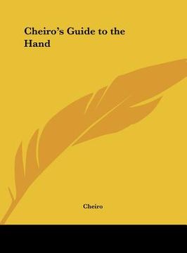 portada cheiro's guide to the hand (en Inglés)