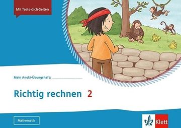 portada Richtig Rechnen 2 Übungsheft Klasse 2 (en Alemán)