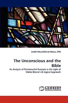 portada the unconscious and the bible (en Inglés)