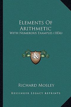 portada elements of arithmetic: with numerous examples (1836) (in English)