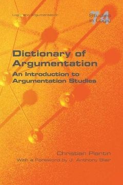portada Dictionary of Argumentation: A Introduction to Argumentation Studies (en Inglés)