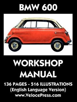portada bmw 600 limousine factory workshop manual (en Inglés)