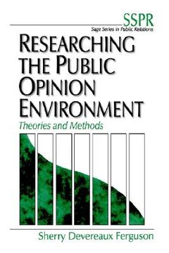 portada researching the public opinion environment: theories and methods (in English)