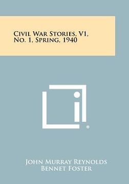 portada civil war stories, v1, no. 1, spring, 1940 (in English)