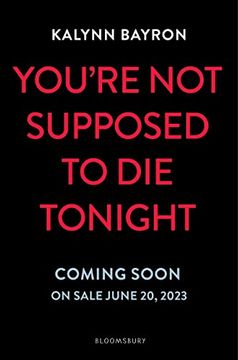 portada You'Re not Supposed to die Tonight (en Inglés)