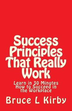 portada Success Principles That Really Work: Learn in 30 Minutes How to Succeed in the Workplace (in English)
