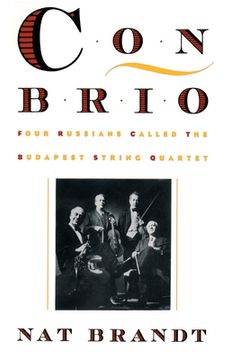 portada con brio: four russians called the budapest string quartet