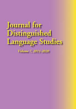 portada Journal for Distinguished Language Studies, Vol. 7, 2011-2020 (in English)