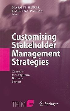 portada customising stakeholder management strategies: concepts for long-term business success (en Inglés)