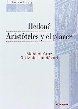 portada Hedoné: Aristóteles y el placer (Colección filosófica) (in Spanish)