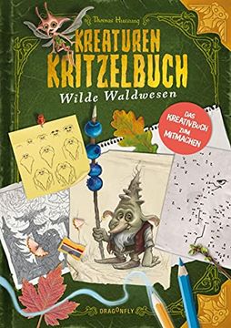 portada Kreaturenkritzelbuch - Wilde Waldwesen (in German)