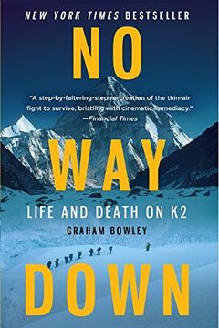 portada No way Down: Life and Death on k2 (en Inglés)