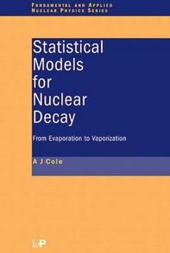 portada statistical models for nuclear decay (en Inglés)
