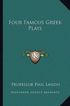 portada four famous greek plays