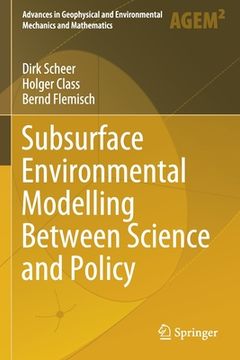 portada Subsurface Environmental Modelling Between Science and Policy