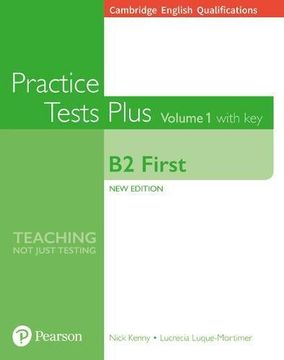 portada Cambridge English: First Practice Tests Plus With Key (in English)