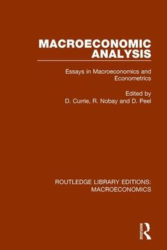 portada Macroeconomic Analysis: Essays in Macroeconomics and Econometrics (en Inglés)