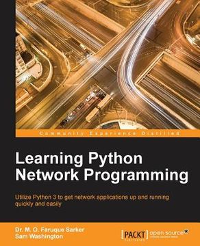 portada Learning Python Network Programming: Utilize Python 3 to get network applications up and running quickly and easily