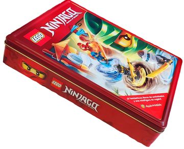 portada Lego Ninjago - Lata Master of Spinjitzu