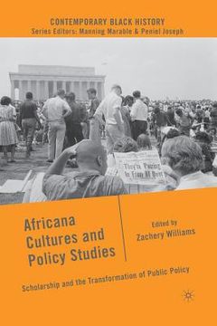 portada Africana Cultures and Policy Studies: Scholarship and the Transformation of Public Policy (en Inglés)