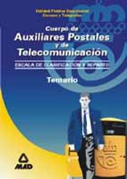 portada Temario Auxiliares Postales y de Telecomunicacion