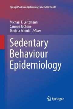 portada Sedentary Behaviour Epidemiology (en Inglés)