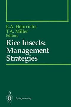 portada rice insects: management strategies (en Inglés)