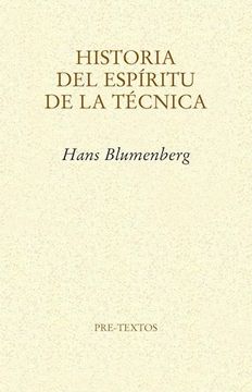 portada Historia del Espíritu de la Técnica