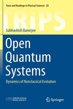 portada Open Quantum Systems: Dynamics of Nonclassical Evolution