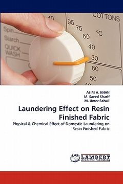 portada laundering effect on resin finished fabric (en Inglés)