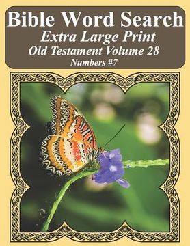 portada Bible Word Search Extra Large Print Old Testament Volume 28: Numbers #7