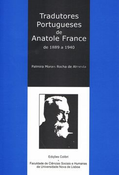 portada TRADUTORES PORTUGUESES DE ANATOLE FRANCE- DE 1889 A 1940