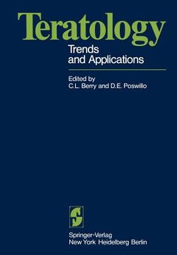 portada teratology: trends and applications (en Inglés)