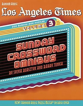 portada Los Angeles Times Sunday Crossword Omnibus, Volume 3 (in English)